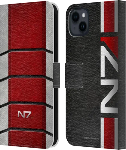 Vista 37 de Head Case Designs Funda de piel con licencia oficial de EA Bioware Mass Effect Cerberus Logo Graphics tipo cartera compatible con Apple iPhone 11