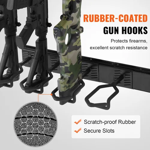 Vista 4 de VEVOR Gun Rack Wall Mount