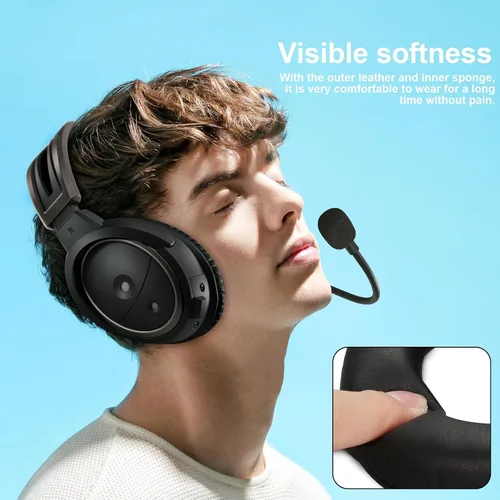 Vista 3 de Almohadillas de repuesto para auriculares A20, accesorios compatibles con auriculares Bose Aviation Headset X A10 A20, almohadillas