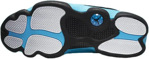 Vista 6 de Men's Jordan 13 Retro Black University Blue BlackUniv Blue-Wht (DJ5982 041)