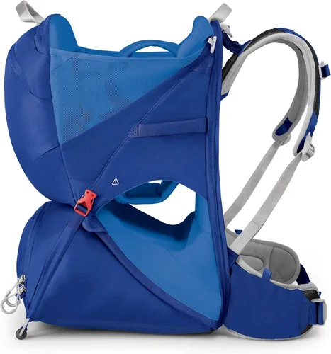 Vista 4 de Osprey Poco LT - Mochila ligera para niños, color verde azulado, carga mínima: 23.8lbs - Carga máxima: 48.5lbs