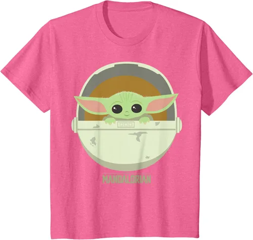 Vista 9 de Star Wars The Mandalorian The Child Bassinet - Camiseta con retrato Negro