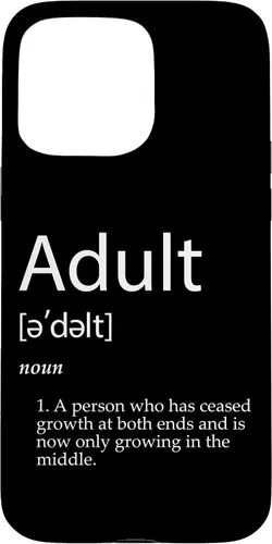 Vista 30 de Funny Adult Definition Joke for Parents Dad Mom Adults Case for iPhone XR
