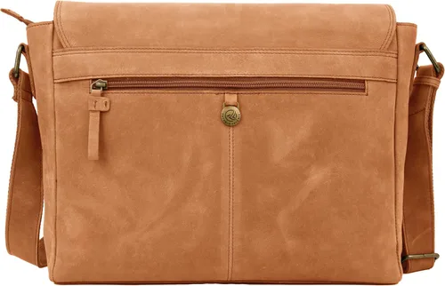 Vista 3 de Antonio Valeria Bolso bandolera de cuero prémium para hombre de Robert