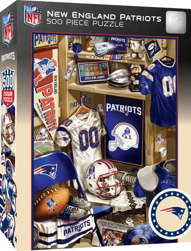 Vista 16 de MasterPieces Rompecabezas de 500 piezas para adultos para el Día del Juego, NFL San Francisco 49ers Locker Room, 15 x 21 pulgadas