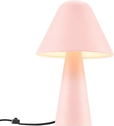 Vista 2 de Modway EEI-6529-PNK Jovial - Lámpara de mesa con forma de hongo de metal, color rosa