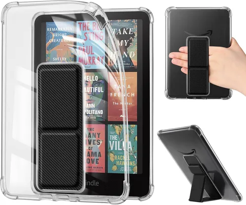 Vista 20 de CoBak Funda transparente para Kindle Paperwhite completamente nuevo de 12ª generación 2024 (7") y Kindle Colorsoft Signature Edition (7"), cubierta