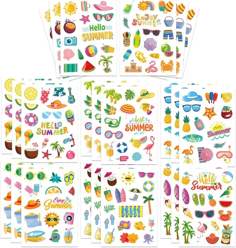 Vista 12 de 324 PIEZAS Adhesivos del Día de San Patricio - Adhesivos de Trébol para Niños Sombrero de Duende de Clover Irlandés Adhesivos Temáticos para Fiestas