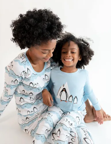 Vista 5 de Leveret - Conjunto de pijama a rayas de 2 piezas, 100 % algodón, para niños pequeños y niños hasta 14 años