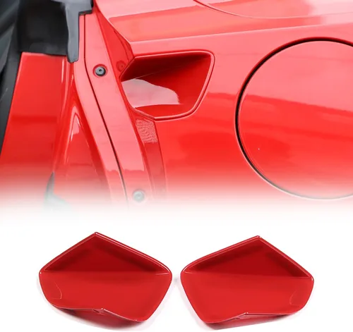Vista 11 de Cubierta exterior de la manija de la puerta, 2 unidades, compatible con Corvette C7 Stingray 2014-2019, cubierta de protección contra arañazos
