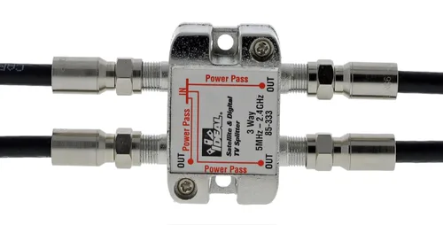 Vista 4 de IDEAL INDUSTRIES INC. 85-333 - Divisor de cable digital de 3 vías, 2,4 GHz