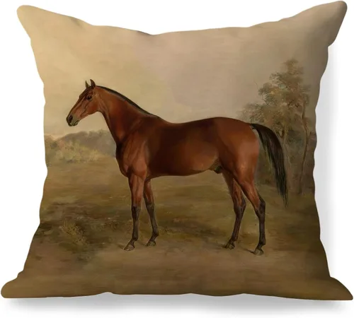 Vista 10 de Fundas de almohada de 12 x 20 pulgadas, regalos para amantes de los caballos, fundas de almohada lumbares decorativas para el hogar, sala de estar