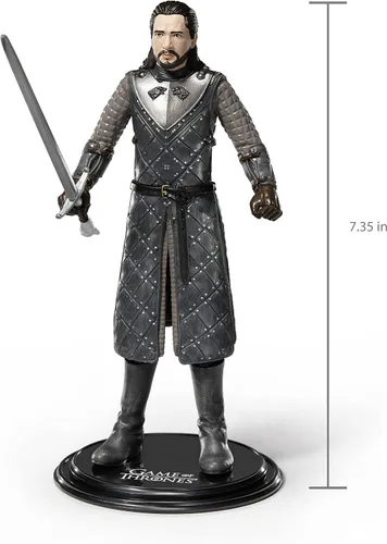 Vista 3 de BendyFigs Jon Nieve