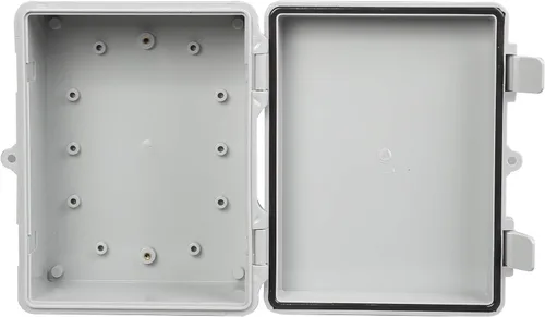 Vista 2 de Caja de conexiones IP65 de plástico ABS, a prueba de polvo, impermeable, caja de conexiones universal duradera para proyectos eléctricos