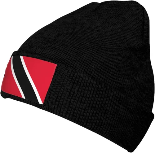 Vista 29 de Gorro de punto nacional para invierno y otoño, gorros para hombres y mujeres, gorro cálido con puños, gorro de esquí suave unisex