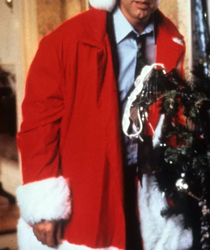 Vista 2 de Clark Griswold - Disfraz de Halloween de Papá Noel y sombrero de Navidad