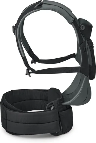 Vista 7 de Osprey Poco LT - Portabebés convertible suave para recién nacidos, ligero y ergonómico para niños pequeños Negro