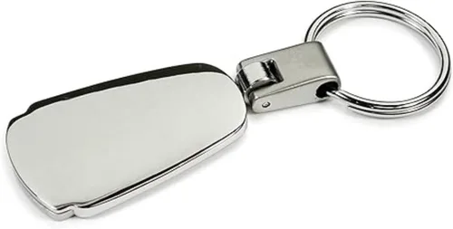 Vista 3 de Au-TOMOTIVE GOLD, INC. Llavero de metal cromado con licencia oficial para Ram