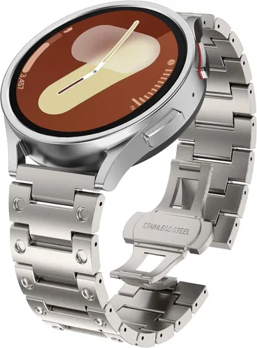 Vista 11 de WINGLE Bandas de metal para Samsung Galaxy Watch 7 6 5 4 Band Watch 6 Classic/5 Pro/4 Classic/FE Band Men 1.850 in 1.693 in 1.811 in 1.654 in 1.772