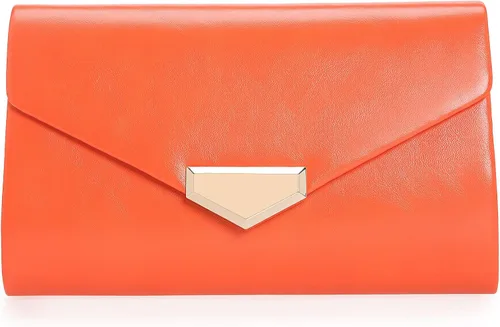 Vista 9 de CHARMING TAILOR Bolso de embrague de PU para mujer, bolso de mano elegante para ocasiones especiales