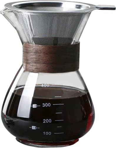 Vista 10 de BeeCa Manual pour over coffee maker, Heat Resistant Glass