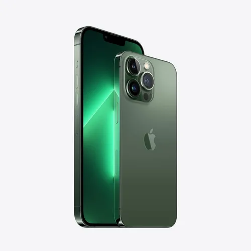 Vista 3 de Apple - iPhone 13 Pro Max, 1 TB, color verde alpino, para AT&T (reacondicionado)