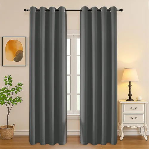 Vista 261 de Simplebrand Juego de 2 paneles de cenefa aguamarina para ventana de cocina de 14 pulgadas de largo, cortinas de oscurecimiento de habitación