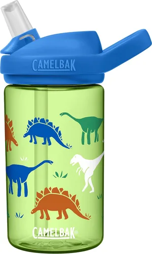 Vista 28 de CamelBak Eddy+ Kids Water Bottle with Bite Valve Straw, Leak‑Resistant Easy Sip Design for Everyday Hydration, 14oz Kids