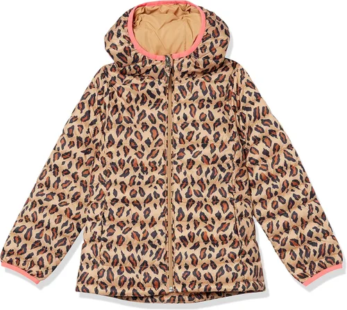 Vista 14 de Amazon Essentials Chaqueta acolchada con capucha ligera y resistente al agua para niñas y niños pequeños Negro