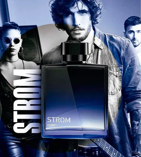 Vista 4 de Strom by Cyzone Eau de Toilette para hombre, 3 onzas líquidas (3.0 fl oz)