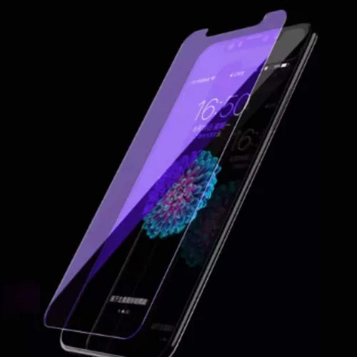 Vista 2 de Protector de pantalla de vidrio templado para iPhone 13 Mini, anti luz azul [protección ocular] ZenHoo