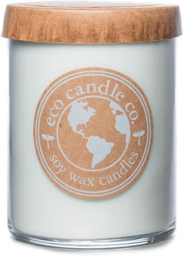 Vista 25 de Eco Candle Co. Vela Reciclada, Gardenia y Guayaba, 6 oz. – Aromas de Gardenia, Jazmín, Guayaba y Verdes Tropicales – 100% Cera de Soja, Sin Plomo