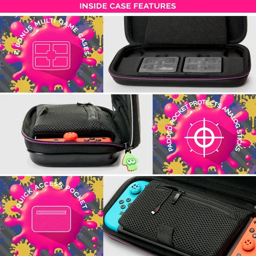 Vista 4 de Nintendo Switch Game Traveler Deluxe Travel Case
