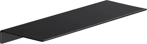 Vista 16 de Danpoo Pequeño estante flotante para almacenamiento en la pared, mini estante de exhibición para coleccionables, estante de pared de metal para Negro