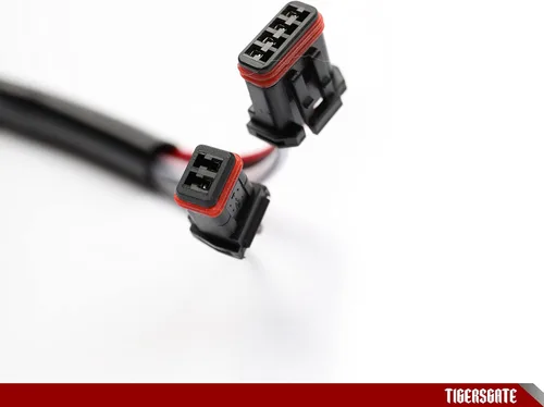 Vista 9 de Arnés de extensión de cableado de manubrio de 8 pulgadas con cable de circuito CAN para Harley Softails, Dynas, Touring y Sportsters
