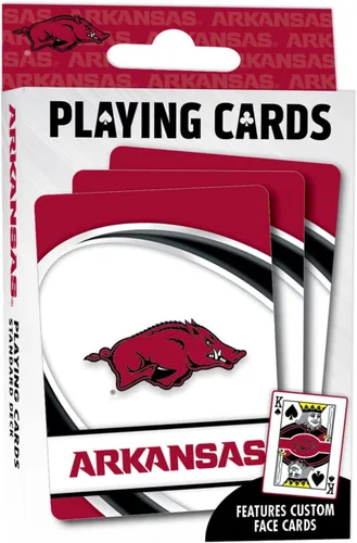 Vista 46 de MasterPieces - Juegos de mesa para la familia - Cartas de juego de la NCAA Texas A&M Aggies - Baraja de cartas con licencia oficial para adultos