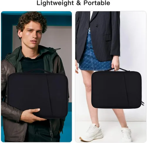 Vista 6 de Funda para tablet de 9 a 11 pulgadas para iPad Pro M5 M4/Air M2 M3 M4 2024-2026/Air 10.9 pulgadas, Samsung Galaxy Tab S11 S9 S8 11"/A8/A9+/Galaxy