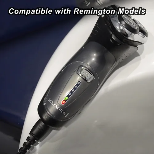 Vista 6 de Cargador de repuesto para afeitadora Remington F5-5800 F7800 F5800 F5790 F4790 R5150 R6130 R-6150 MS2-390 MS3-2700 MS680 R9100 5V Trimmer cable