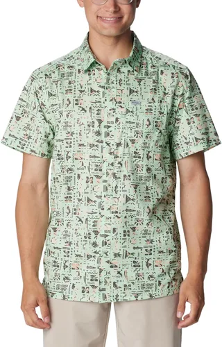 Vista 54 de Columbia - Camisa Super Slack Tide Camp de manga corta para hombre