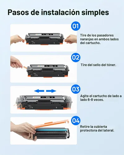 Vista 7 de GPC Image Carttidge de tóner 410A M477fnw para HP 410A Cartucho de tóner 4