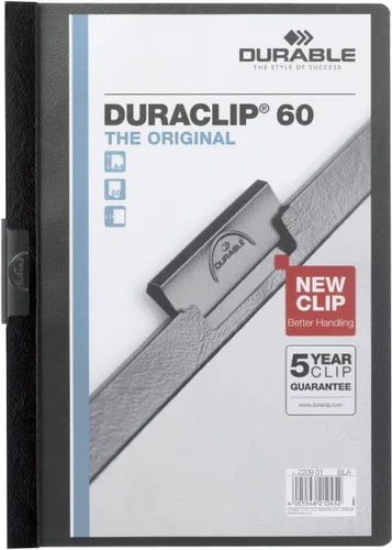 Vista 7 de Durable DURACLIP 30 - Carpeta con clip de PVC, tamaño A4, surtido