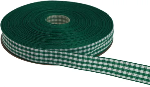 Vista 30 de Cinta a cuadros de 50 yardas cada rollo 100% poliéster con borde tejido (1/1-2 pulgadas x 50 yardas, negro)
