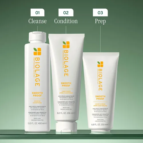 Vista 6 de Biolage Smooth Proof Conditioner - Nourishes & Smooths Frizzy Hair, Detangles & Manages