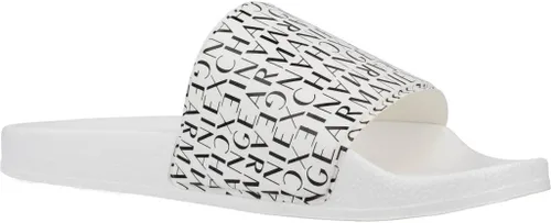 Vista 5 de AX ARMANI EXCHANGE Men's Logo Slide Sandal
