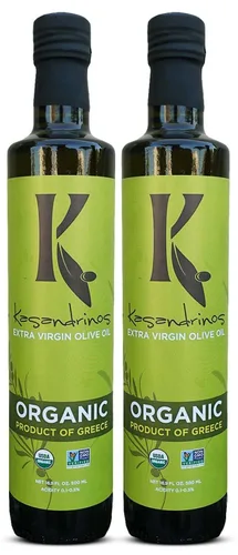 Vista 21 de Aceite de Oliva griego orgánico extra virgen Kasandrinos (botella de 17 oz)