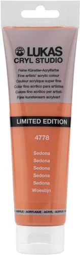 Vista 63 de Lukas CRYL Studio Artist - Pintura acrílica para artistas, Alizarín Carmesí, tubo de 125 ml - Pinturas acrílicas de alto pigmento para pintura
