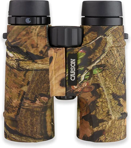 Vista 11 de Binoculares 3D de alta definición y a prueba de agua con vidrio de dispersión extra baja, de la marca Carson, negro High Quality Binoculars for