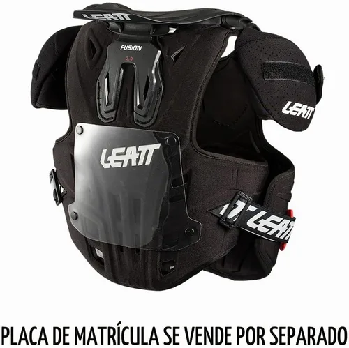 Vista 3 de Leatt Fusion Vest 2.0 Jr Junior (negro, Small/Medium)