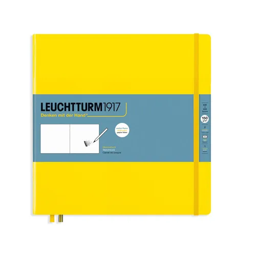 Vista 19 de Leuchtturm1917 - Medium A5 Hardcover Sketchbook (Black) - 112 Pages of 150g/m² Paper Negro