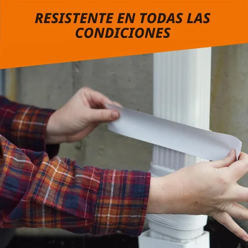 Vista 5 de Gorilla Cinta adhesiva blanca, 1.88" x 30 yardas, blanca, (paquete de 2)
